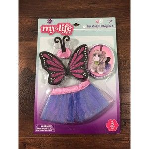 My Life As Pet Outfit Play Set, Butterfly! New!